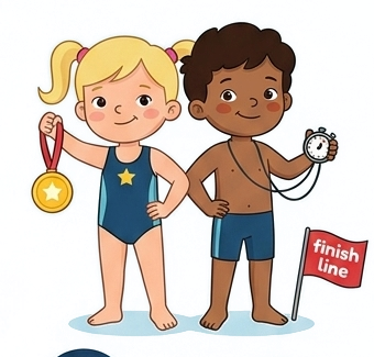 Mastery — swimmer illustration