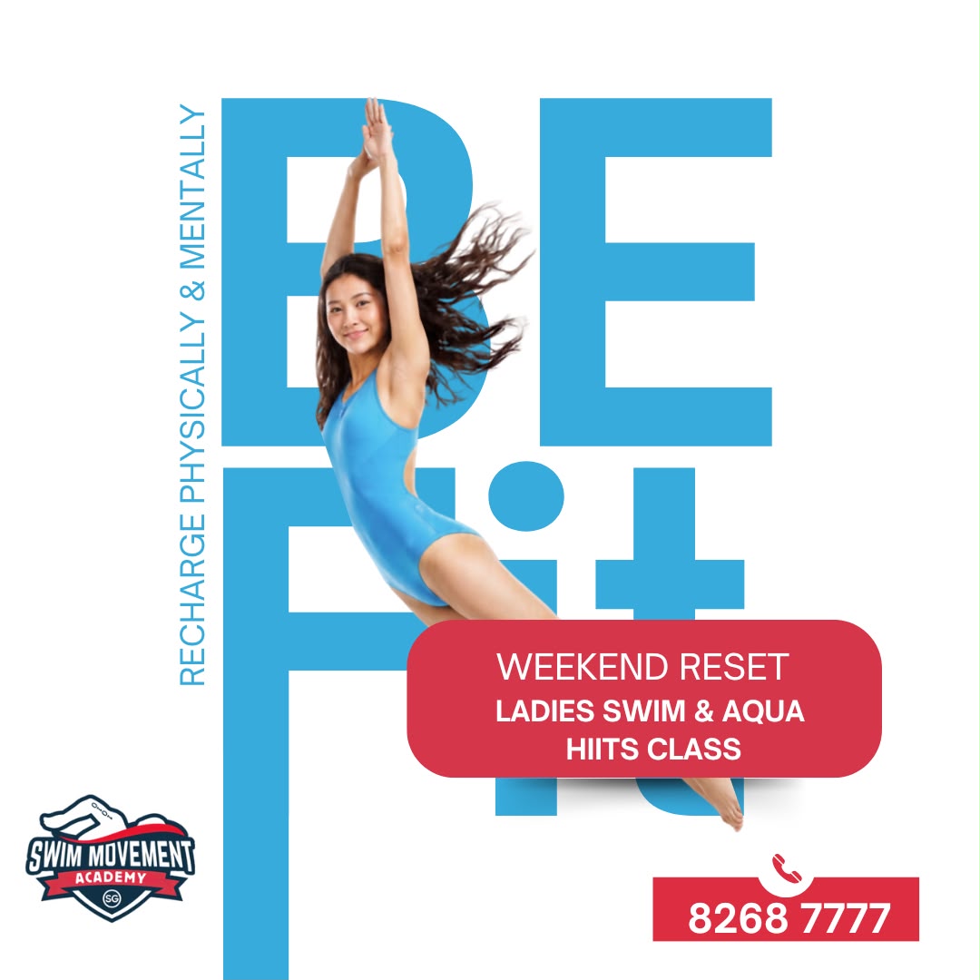 Be Fit — recharge physically & mentally at the Ladies Swim & Aqua HIITs weekend reset class